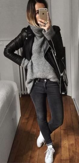 outfit casual invierno
