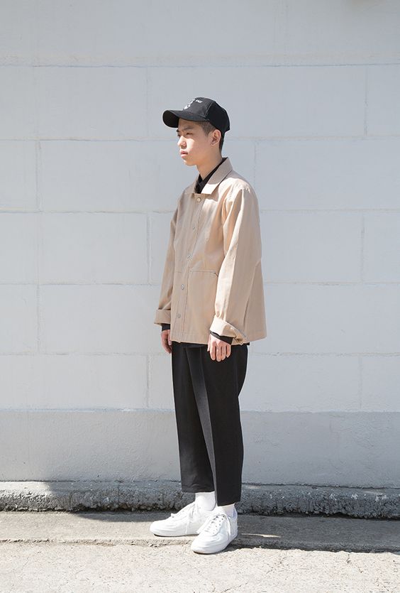 outfit para hombres coreanos