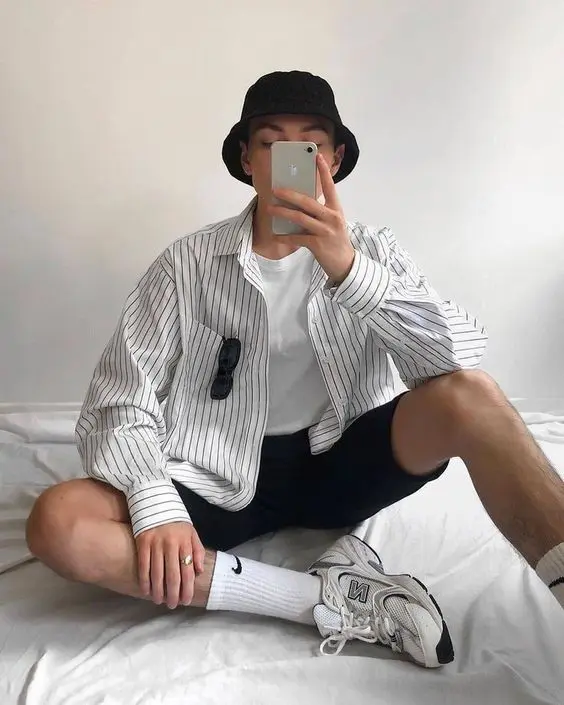 outfits aesthetic hombre tenis
