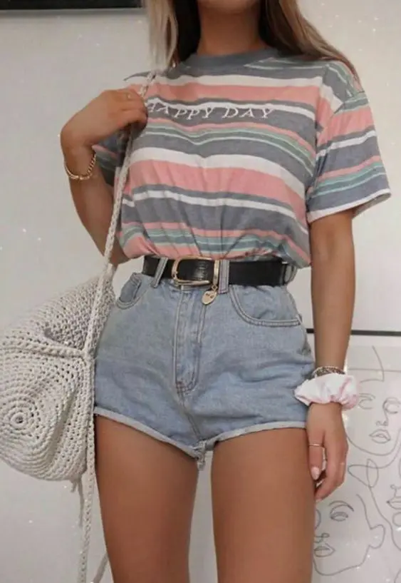 outfits aesthetic shorts