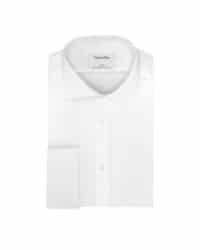 camisa blanca slim fit para hombre calvin klein