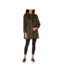 comprar abrigo largo con estampado de leopardo mujer