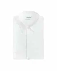 comprar camisa de vestir blanca slim fit para hombre