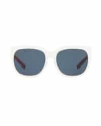 comprar gafas de sol redondas con marco blanco para mujer