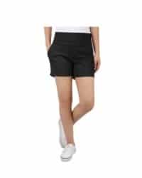 comprar pantalones cortos chinos color negro para mujer
