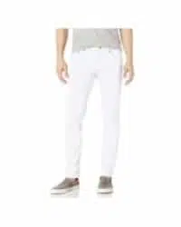 Jeans blancos corte recto 