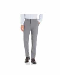 pantalon gris de vestir ajustado para hombre
