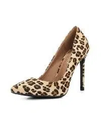 Zapatos de tacón leopardo