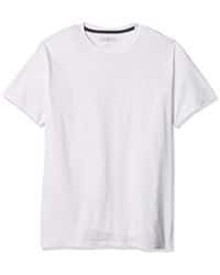 Camiseta basica blanca de cuello redondo