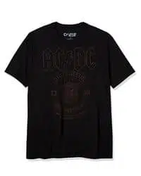 Camiseta negra AC/DC