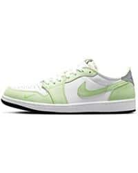 Tenis Nike Jordan verde con blanco