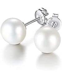 Aretes de plata con perlas de Mallorca