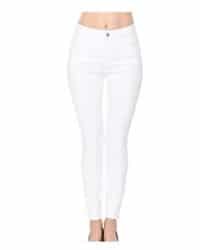 Skinny jeans blancos