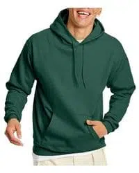 Sudadera hoodie verde oscuro