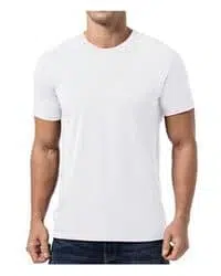 Camiseta blanca de bambú